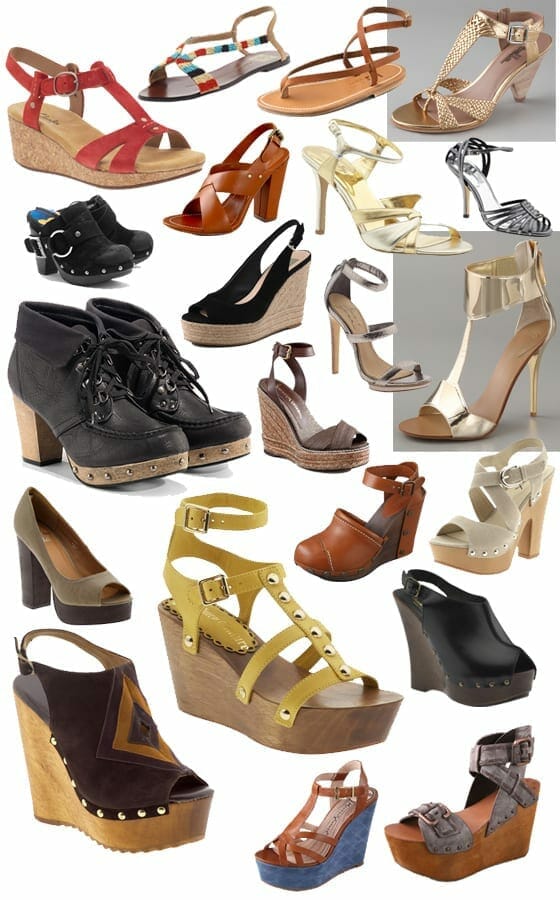 70s trend accessories shoes