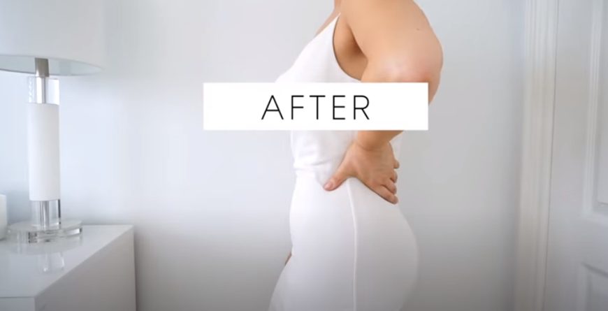 the after effect of wearing shapewear