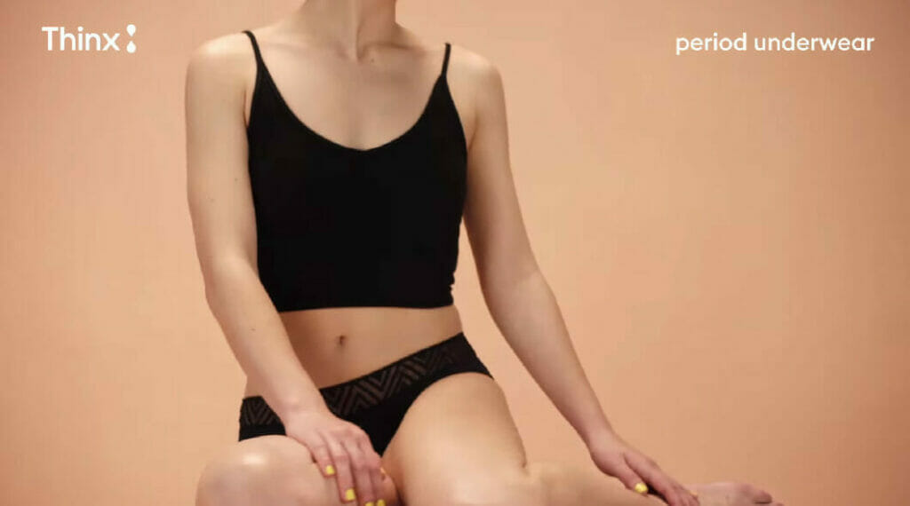 Thinx size-inclusive period-proof underwear campaign