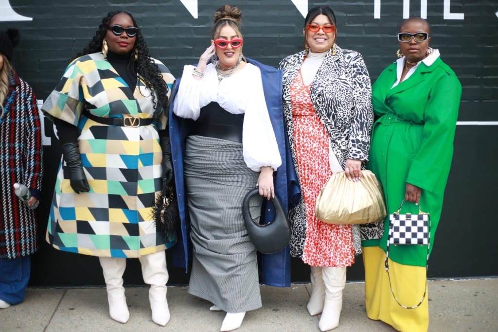 plus size bloggers at nyfw scaled 1